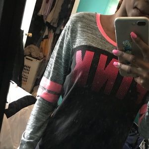 PINK long sleeve top